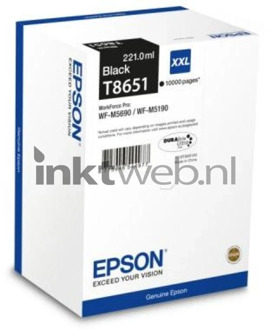 Epson T8651 zwart cartridge