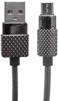 Er 3 Amps Metaal Veerkrachtig Micro Usb Data En Oplader Kabel 1 Meter