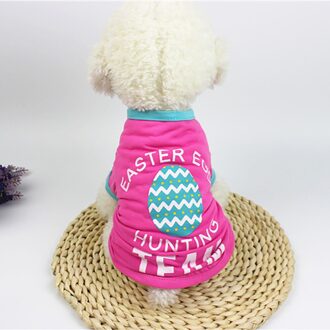 Er Hond Kleding Polyester t-shirt Puppy Kostuum Voor Kleine Hond Karakter Cartoon thema Leisure Korte mouw koszula dla psa 2 roze / M