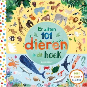 Er zitten 101 dieren in dit boek. 3+
