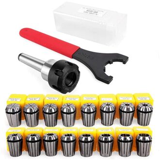 ER25 Collet Set Chuck Met MT2 ER25 M10 Motor Verlengstuk, Cnc Graveermachine Of Frezen Draaibank Tool