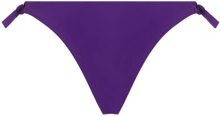 Eres Roze & Paarse Zwemkleding High-Cut Bikini Eres , Purple , Dames - S,Xs