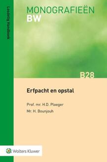 Erfpacht En Opstal - Monografieen Bw