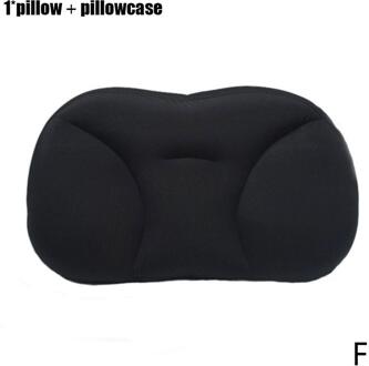 Ergonomisch Diepe Slaap Verslaving 3D Nekkussen Wasbare Polyester Kussensloop Cover Reizen Kussens Nek F