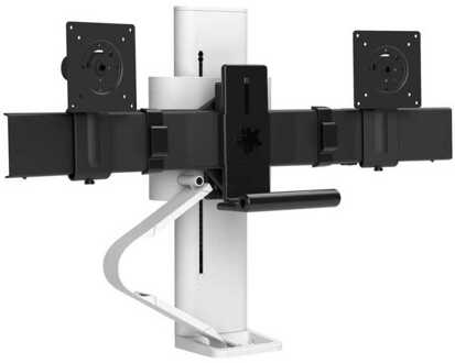 Ergotron TRACE Dubbele Monitorarm