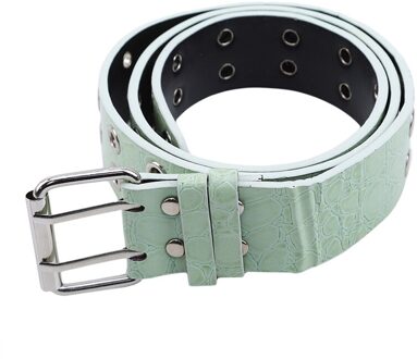 Erhu Prestaties Riemen Creatieve Wide Multicolor Riem Pu + Zinklegering Riem Instrumenten Multifunctionele Accessoires licht blauw