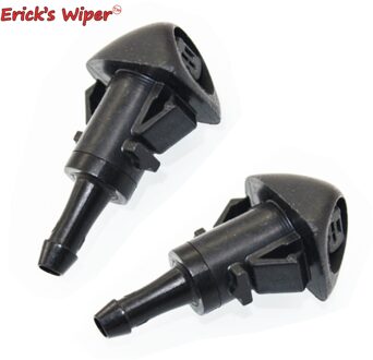 Erick's Ruitenwisser 2Pcs Voorruit Ruitenwisser Washer Jet Nozzle Voor Subaru Forester MK3 MK4 2007 OE # 86636AJ10B