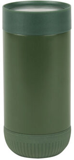 Erie gerecycled roestvrijstalen mok van 350 ml Groen - One size