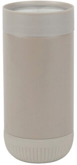 Erie gerecycled roestvrijstalen mok van 350 ml - maat One size Grijs