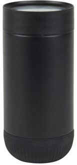 Erie gerecycled roestvrijstalen mok van 350 ml - maat One size Zwart