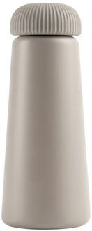 Erie gerecycleerde roestvrijstalen waterfles van 450 ml Grijs - One size