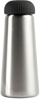 Erie gerecycleerde roestvrijstalen waterfles van 450 ml Zilver - One size