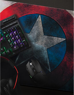 Erik Captain America Shield Xl Mouse Pad