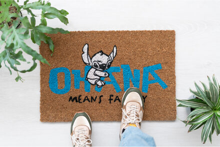 Erik Disney Stitch Ohana Door Mat