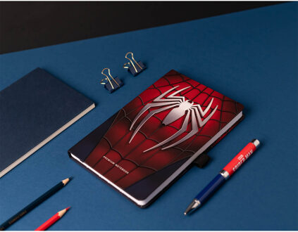 Erik Marvel Spider-Man A5 Premium Notebook With Projector Pen