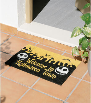 Erik Nightmare Before Christmas Halloween Town Door Mat