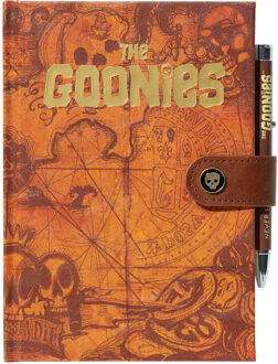 Erik The Goonies Treasure Map Premium A5 Notebook With Projector Pen