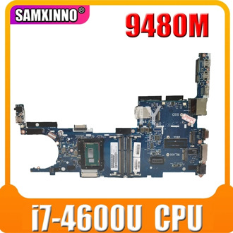 ERILLES For HP EliteBook Folio 9480M Laptop motherboard W/i7-4600U CPU 6050A2648201 769719-001 769719-501 769719-601 DDR3