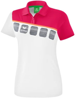 Erima 5-C Dames Polo - Polo's  - wit - 34