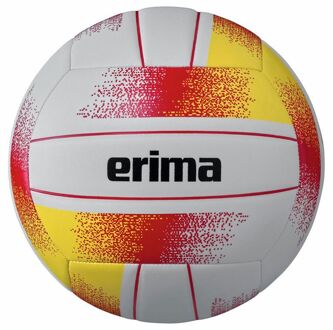 Erima Allround Volleybal wit - rood - geel - 5