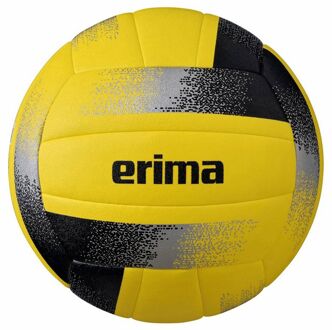 Erima Hybrid Volleybal geel - zwart - zilver - 5