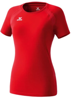 Erima Performance T-Shirt - T-Shirt - Dames - Maat 34 - Rood