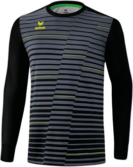 Erima Pro Jersey Longsleeve Keepersshirt Senior zwart - grijs - XXL