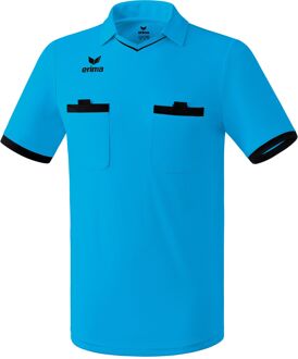 Erima Saragossa Scheidsrechtersshirt Volwassenen - Curaçao/Zwart