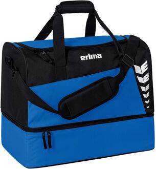 Erima Six Wings Bodemvak Sporttas L blauw - zwart - 1 SIZE