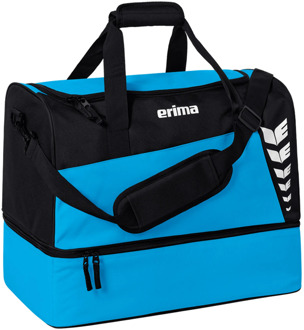 Erima Six Wings Bodemvak Sporttas L lichtblauw - zwart - 1 SIZE
