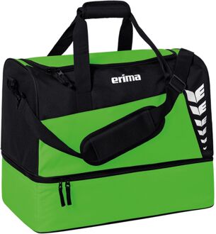 Erima Six Wings Bodemvak Sporttas M lichtgroen - zwart - 1 SIZE