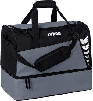 Erima Six Wings Bodemvak Sporttas S grijs - zwart - 1 SIZE