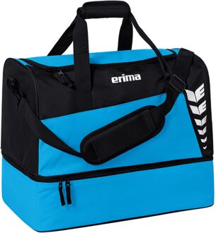 Erima Six Wings Bodemvak Sporttas S lichtblauw - zwart - 1 SIZE