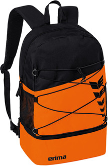 Erima Six Wings Multifunctionele Rugzak oranje - zwart - 1 SIZE