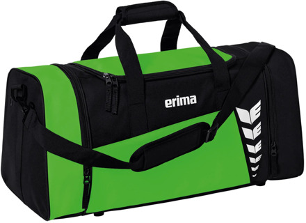 Erima Six Wings Sporttas L lichtgroen - zwart - 1 SIZE