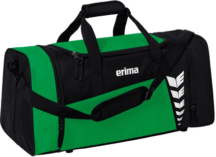 Erima Six Wings Sporttas M groen - zwart - 1 SIZE