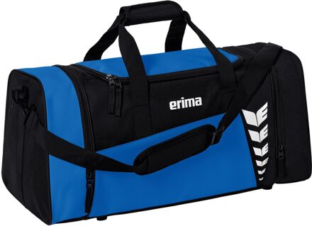 Erima Six Wings Sporttas S blauw - zwart - 1-SIZE