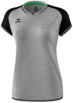 Erima Sportshirt - Maat 36  - Vrouwen - grijs/zwart/wit