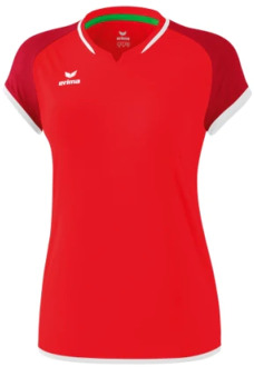 Erima Zenari 3.0 Volleybalshirt Dames - Rood / Robijnrood / Wit | Maat: 40