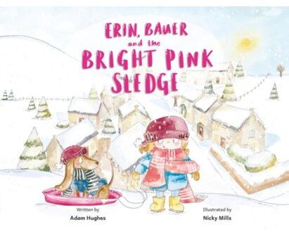 Erin, Bauer And The Bright Pink Sledge - Adam Hughes
