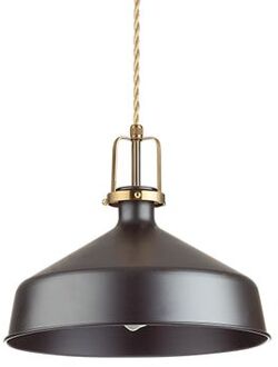 Eris - Hanglamp - Metaal - E27 - Zwart