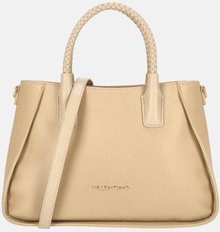 Eris Re handtas gevlochten L beige