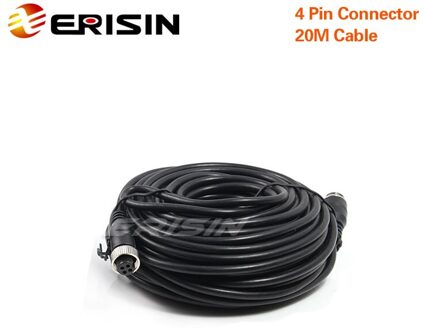 Erisin ES110-20 4 Pin Connector 20M Kabel Voor Monitor Camera