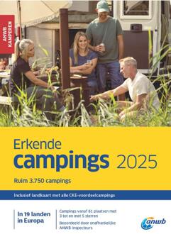 Erkende Campings 2025 - Anwb Campinggids - ANWB