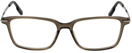 Ermenegildo Zegna Acetaat Rechthoekige Montuur Bril Grijs - One Size