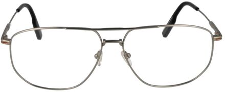Ermenegildo Zegna Aviator Stijl Hoofdletters Grijs