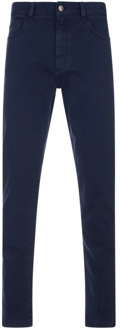 Ermenegildo Zegna Blauwe Roccia Jeans Slim Fit Ermenegildo Zegna , Blue , Heren - W36,W32,W33,W38,W34