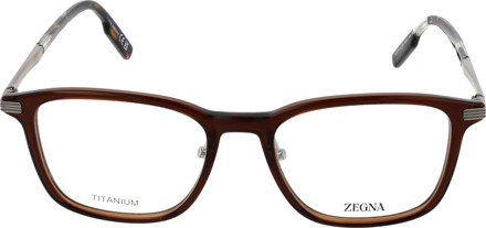 Ermenegildo Zegna Brilvorm EZ5251-H 050 53 Bruin - One Size