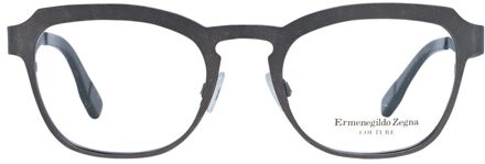 Ermenegildo Zegna Couture Bril Metalen Monturen Grijs - One Size