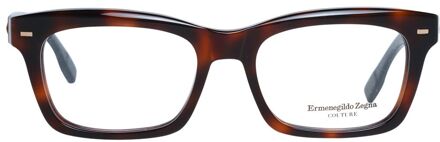 Ermenegildo Zegna Couture Oogglazen Acetaat Houten Fittingen Bruin - One Size